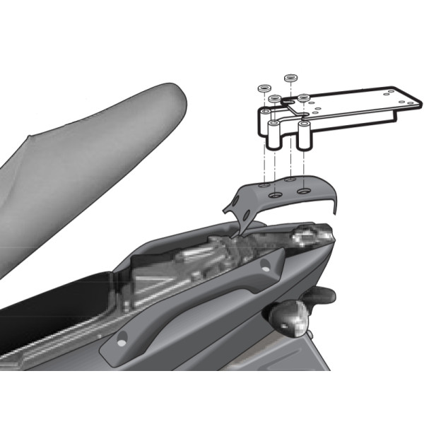 Shad Top Box Fitting Kit